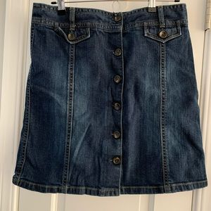 Ann Taylor denim skirt Sz 10